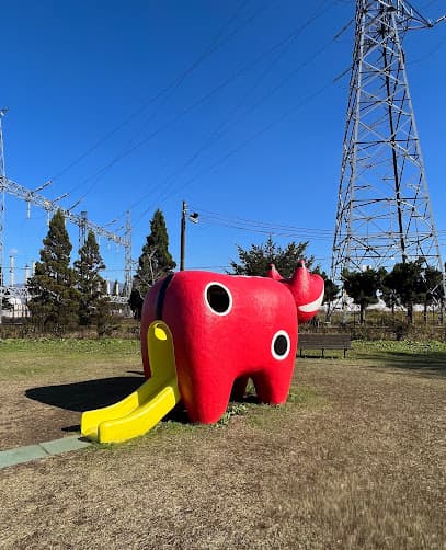赤ベコ公園